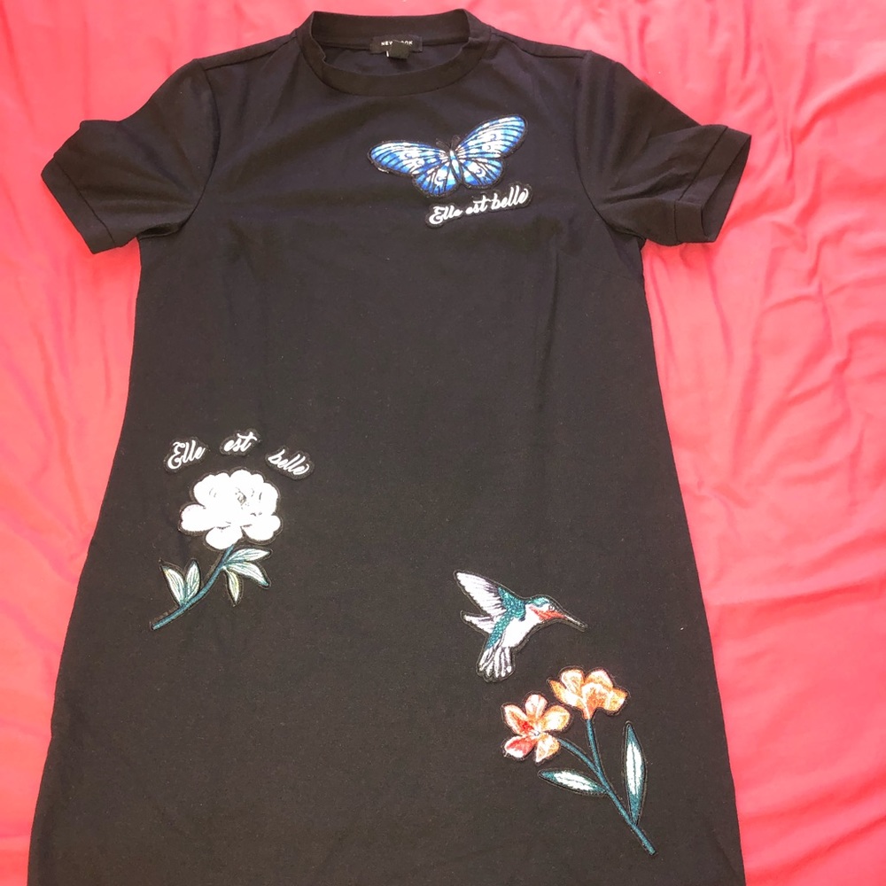 Jersey black dress